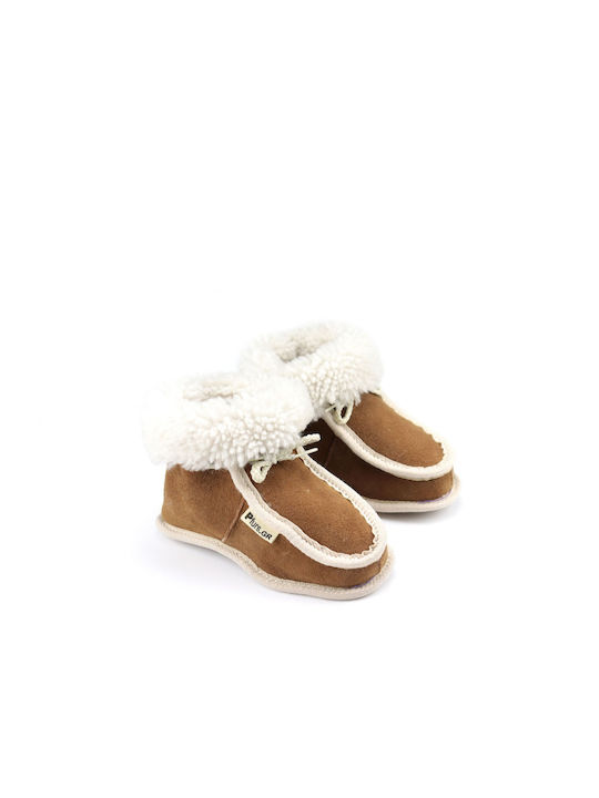 Kids Slippers Tabac Brown