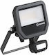 Ledvance Waterproof LED Flood Light 17W Natural White 4000K with Motion Sensor and Photocell IP65