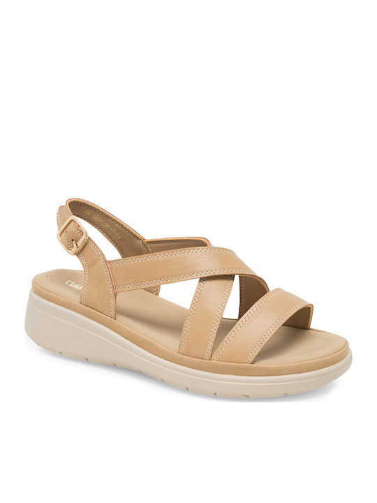 Clara Barson Πλατφόρμες Beige