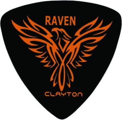 Clayton Black Raven Large Triangle 1.26 Mm Picks