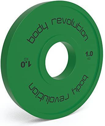 Set Discuri De Tip Olimpic Cauciucate 2 x 1kg Φ50mm