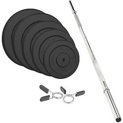 Bară Dreaptă Set De Greutăți 8.5kg Cu Cleme Cârlige De Rufe Bară Dreaptă Set De Greutăți 8.5kg Cu Cleme Cârlige De Rufe