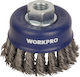 Topfbürste Gedrehte Scheibe 125x25mm M14 Wp407046 Workpro Profi-Karte