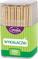 Gosia Αναλώσιμo Εστίασης Οδοντογλυφίδα 200τμχ