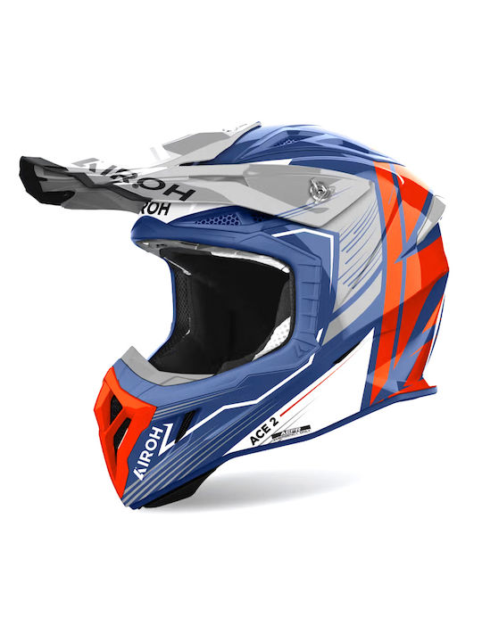 Airoh Ace 2 Engine Gloss/Carbon/fiberglass Moto...