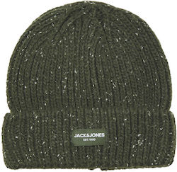 Jack & Jones Beanie Unisex Beanie Knitted in Khaki color Jack & Jones Beanie Unisex Beanie Knitted in Khaki color