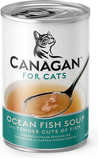 Canagan Wet Food for Cats in Cans with Fish, Mackerel, Sardine and Tuna 140gr