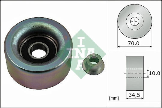 Ina Drive Guide Idler Pulley Transmission Belt