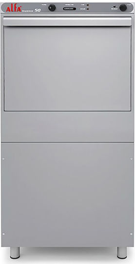 Alfa Echipament Profesional de Spălat Vase și Pahare Trifazat KNOSSOS 50 DT/RP L57xA60xÎ122cm