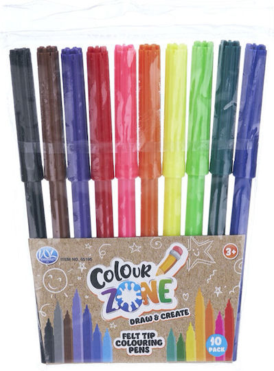 Drawing Markers Thin Set 10pcs