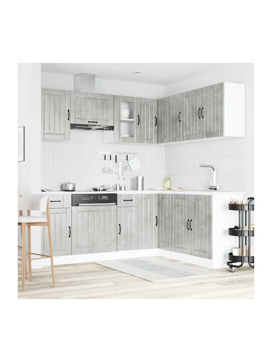 Vidaxl 11-teilige Küchenmöbel-Set Kalmar Holzwerkstoff