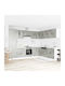 Vidaxl Kitchen Cabinet Set 14 Pieces Kalmar Engineered Wood