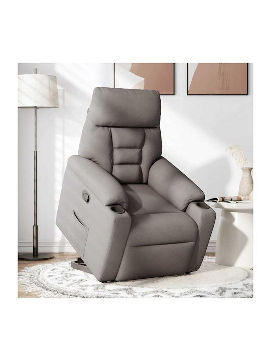 Relaxsessel mit Hebefunktion Taupe Stoff 3303039