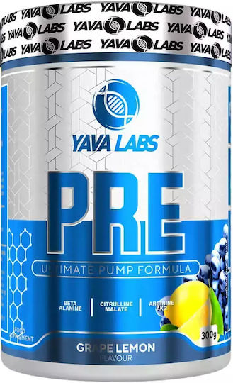 Yava Labs Pre-Workout 300gr Traube Zitrone