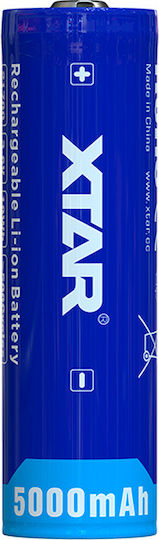 XTAR Επαναφορτιζόμενη Μπαταρία 21700 5000mAh 1τμχ