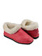 Anatomische Lederne Damen Hausschuhe Rote