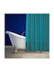 San Lorentzo Stylish Sails 8191 Duschvorhang Stoff 180x180cm Turquoise 1030tir