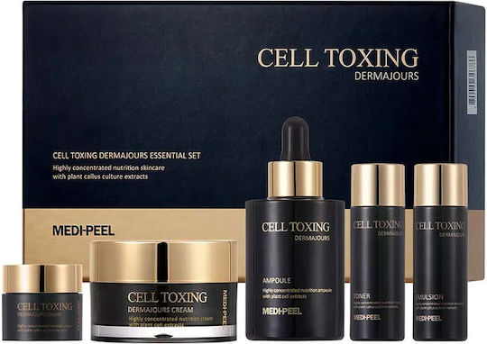 Medi Peel Cell Toxing Dermajours Essential Σετ Περιποίησης για Αντιγήρανση, Λάμψη & Σύσφιξη 5τμχ