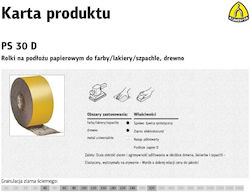 Klingspor Ρολό Λείανσης 115mmx0m