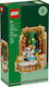 LEGO Building Blocks Ballerina & Nutcracker Scene Christmas for 9+ Years 244 Pieces