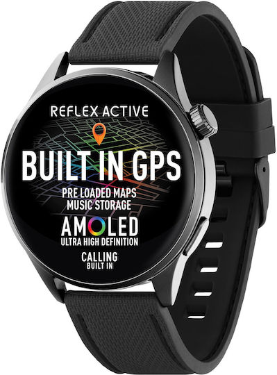 Reflex Active Active Series 45 46mm Smartwatch με Παλμογράφο