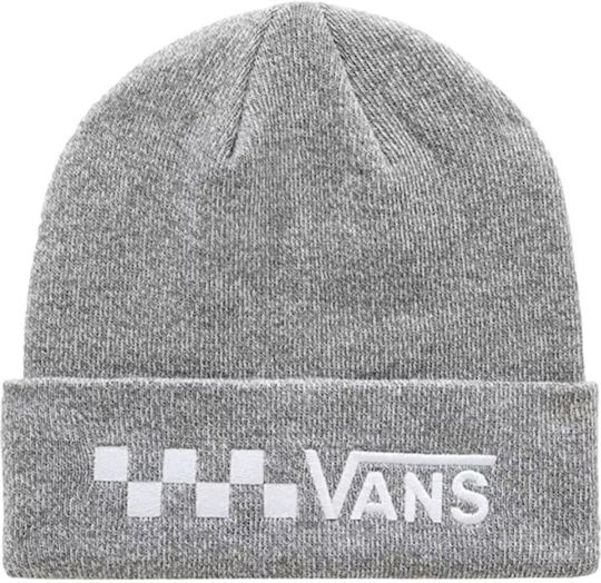 Trecker Beanie Unisex Σκούφος Πλεκτός σε Γκρι χρώμα