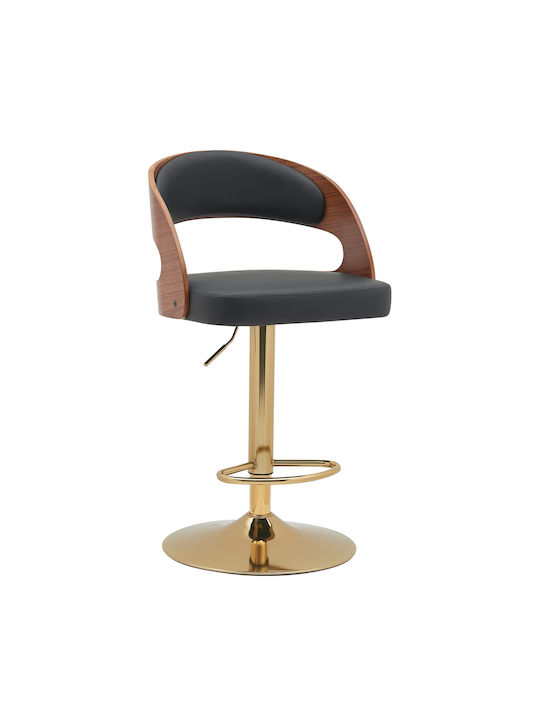 Hocker Bar Hölzernes Sindri Black/Brown 48x49x91cm