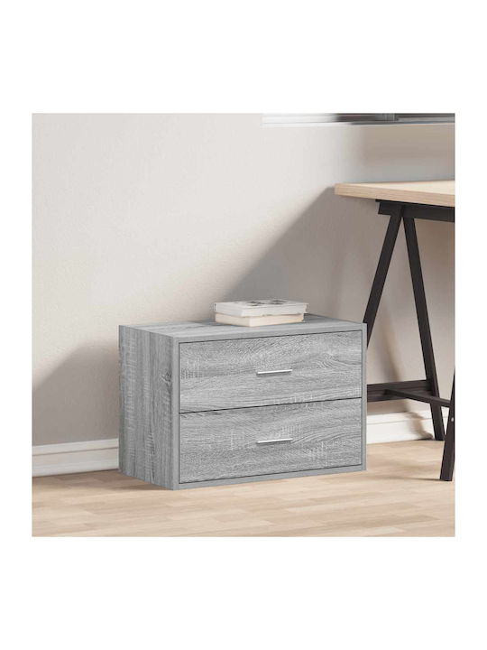 Kabinett Büro Grey Sonoma 60x31x40cm