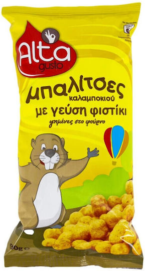 Alta Gusto Corn Balls Peanut Flavor 90g 6-52443