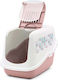 Savic Nestor Impression Cat Toilet Closed White...