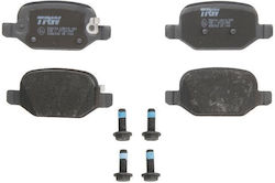 Trw Rear Disc Brake Pads Set Fiat 500l 0.9-1.6d 09.12 Height 43.9mm Width 95.8mm Thickness 17.0mm Wear Sensor Yes