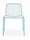 Scaun De Exterior Metalic Pendral Albastru Deschis K20001 55x60x84cm