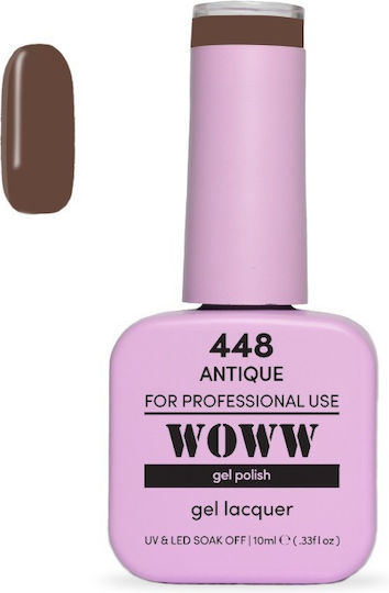 Woww Cosmetics Halb-permanenter Nagellack 448 10ml 1Stück