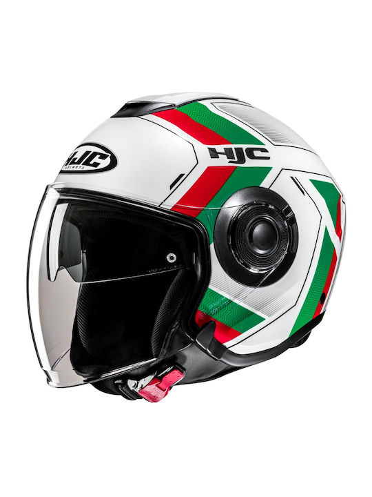 HJC i40N Velu MC41 Motorcycle Helmet Jet ECE 22...