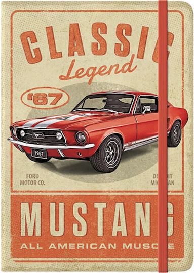Nostalgic Art Nostalgic Notebook A5 with Elastic