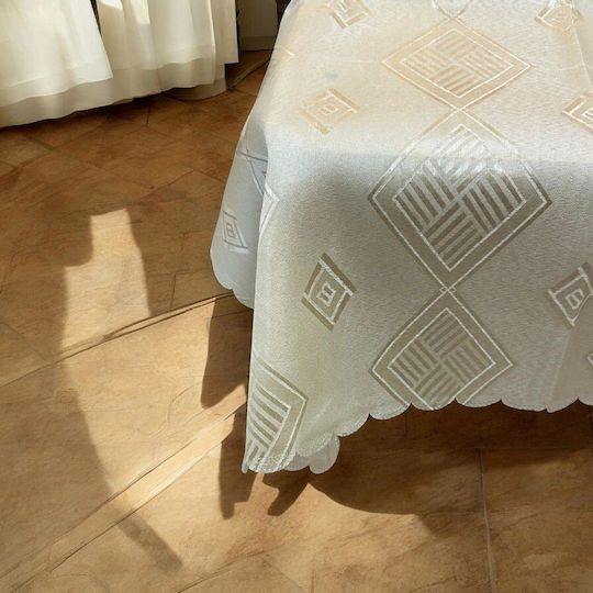 Linea Home Τραπεζομάντηλο Αλέκιαστο Romvos Χρυσαφί 140x180εκ.