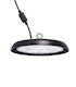 Vito Commercial Bell Light 150W Cool White 18000lm with Built-in LED Black Ø300xH9.65cm