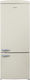 Robin Retro Ψυγειοκαταψύκτης 472lt Total NoFrost Υ192xΠ70xΒ72εκ. Μπεζ RB-498