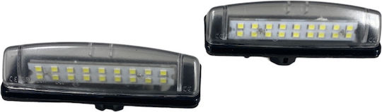 Rückkennzeichenbeleuchtung Toyota Camry 2006+ Avensis Verso Prius 2001+ Lexus LS GS RX 200 300 430 Mitsubishi Colt 2003+ 2 Stück