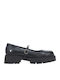 Timeless Women's Ballerina Shoes In Patent Leather In Black Colour