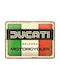 Wall Decor Sign from Metallic Ducati Bologna Motorcycles 26311 20x15cm 4036113263113