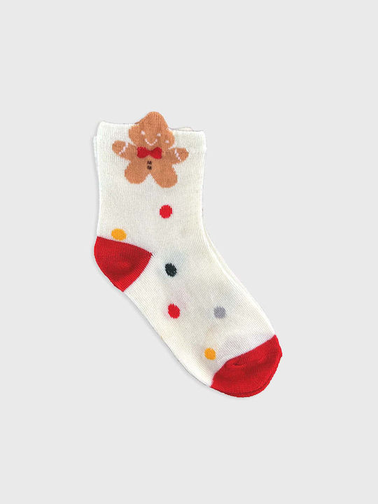 Tzikas Kids' Socks White