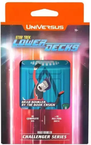 Universus Star Trek Lower Decks Challenger Series Тесте Брад Боймлер от Книга Енсин