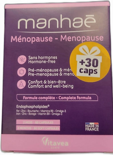 Vitavea Manhae Συμπλήρωμα για την Εμμηνόπαυση 60 κάψουλες