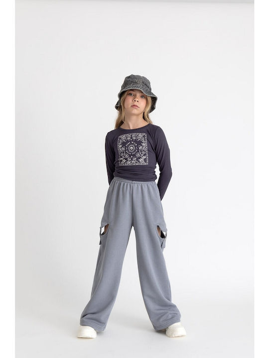 Alice Kids' Pants Gray