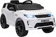 Land Rover Discovery Μονοθέσιο με Τηλεκοντρόλ Licensed 12 Volt Λευκό