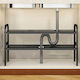Cupboard Shelf Metal 53x48.5cm Black