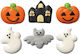 Decora 6 Halloween Fantasy Zucker Dekorationen