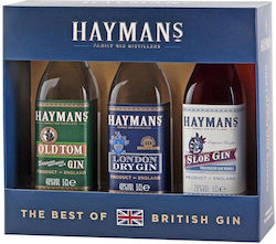Комплект Джин Haymans "Sloe London Dry Old Tom" 3 X 50 мл
