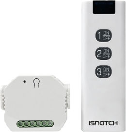 iSnatch Smart Switch Wi-Fi & RF 10A με Τηλεχειριστήριο